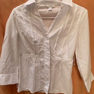 Charter Club White Blouse